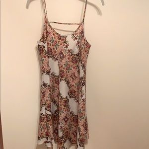 Floral slip dress